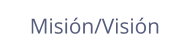 Misión/Visión