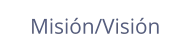 Misión/Visión